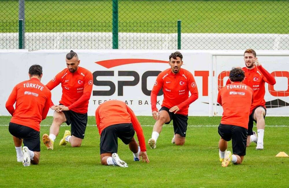 A Milli Takım, Lüksemburg maçı hazırlıklarını sürdürdü