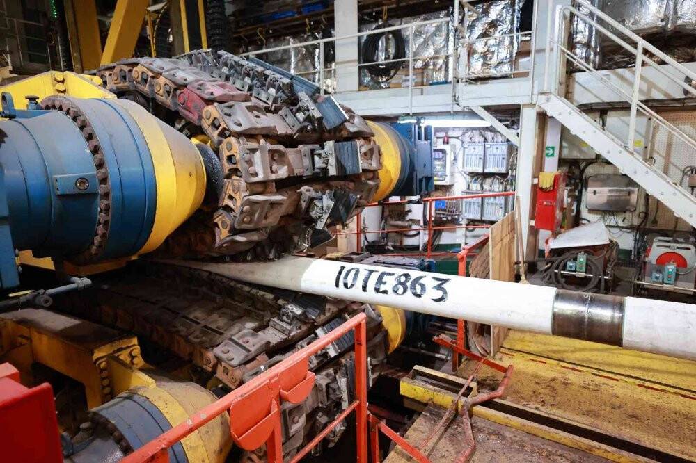 Karadeniz doğal gazının karaya taşınması için çalışmalar devam ediyor