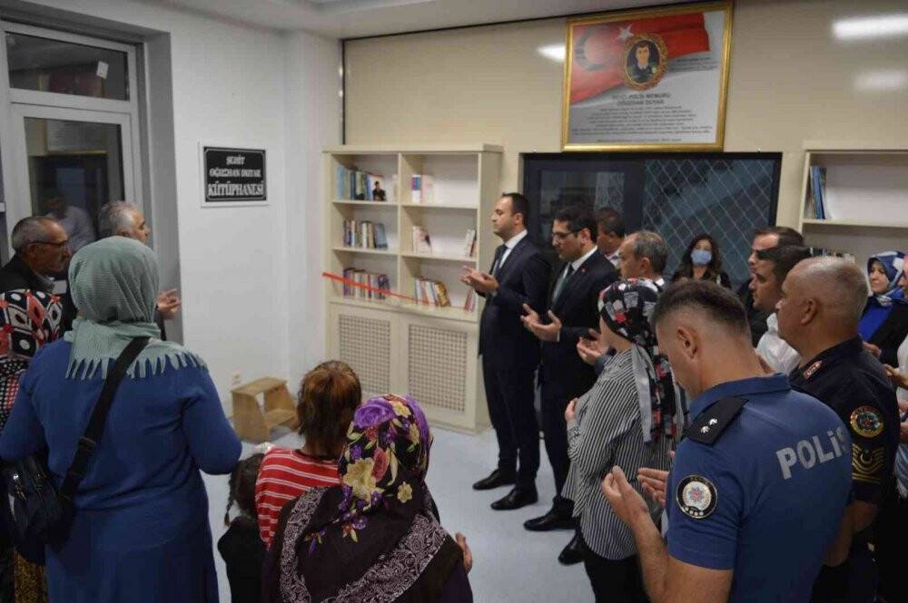 Konyalı Şehit Polisin adı kütüphanede yaşatılacak