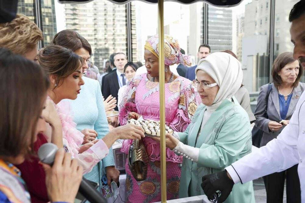Emine Erdoğan Türk mutfağını first ladylere tanıttı