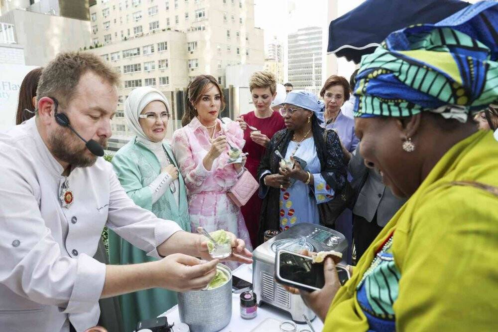 Emine Erdoğan Türk mutfağını first ladylere tanıttı