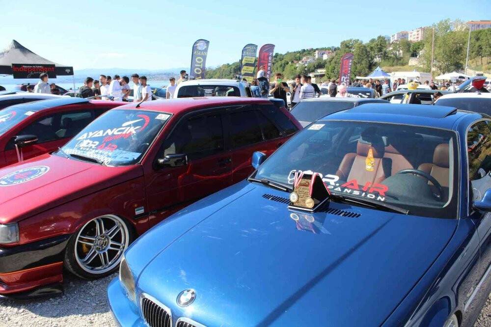 Modifiye tutkunları Sinop’ta buluştu