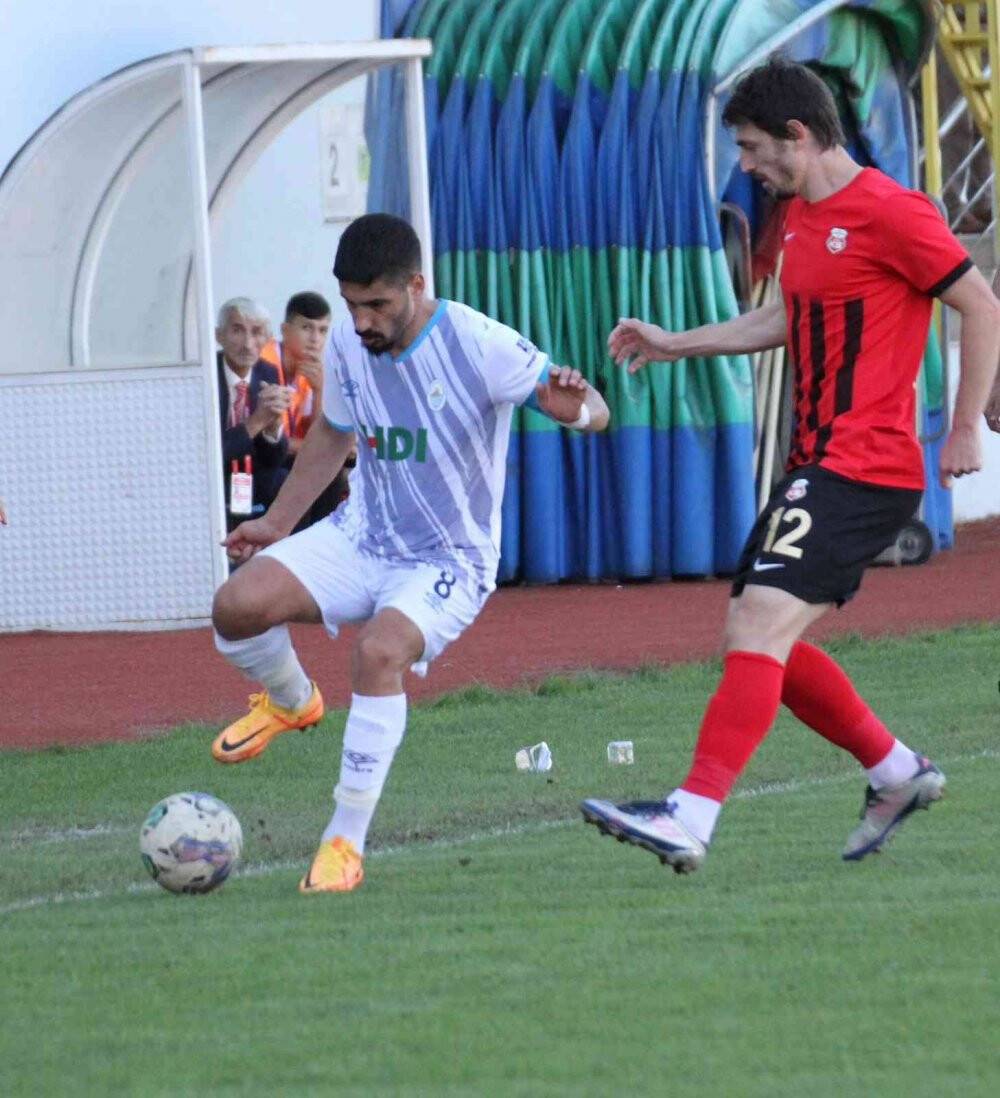 TFF 2. Lig: Pazarspor: 0 - Kastamonuspor: 1