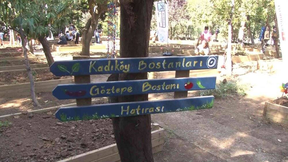 Kadıköy’de bostan ekimi yeni sezonda başladı