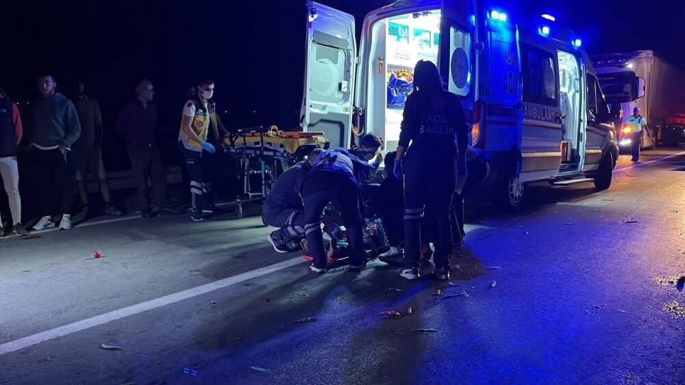 Bursa’da kamyon ile kamyonet çarpıştı: 1 ölü, 6 yaralı
