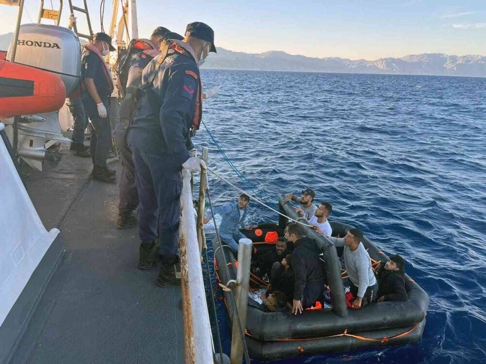 Datça ve Marmaris’te 118 göçmen kurtarıldı