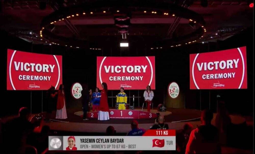 Meram Belediyespor Avrupa’da bir tarih daha yazdı