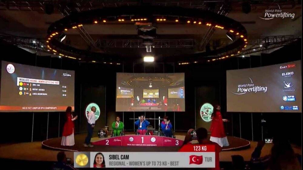 Meram Belediyespor Avrupa’da bir tarih daha yazdı