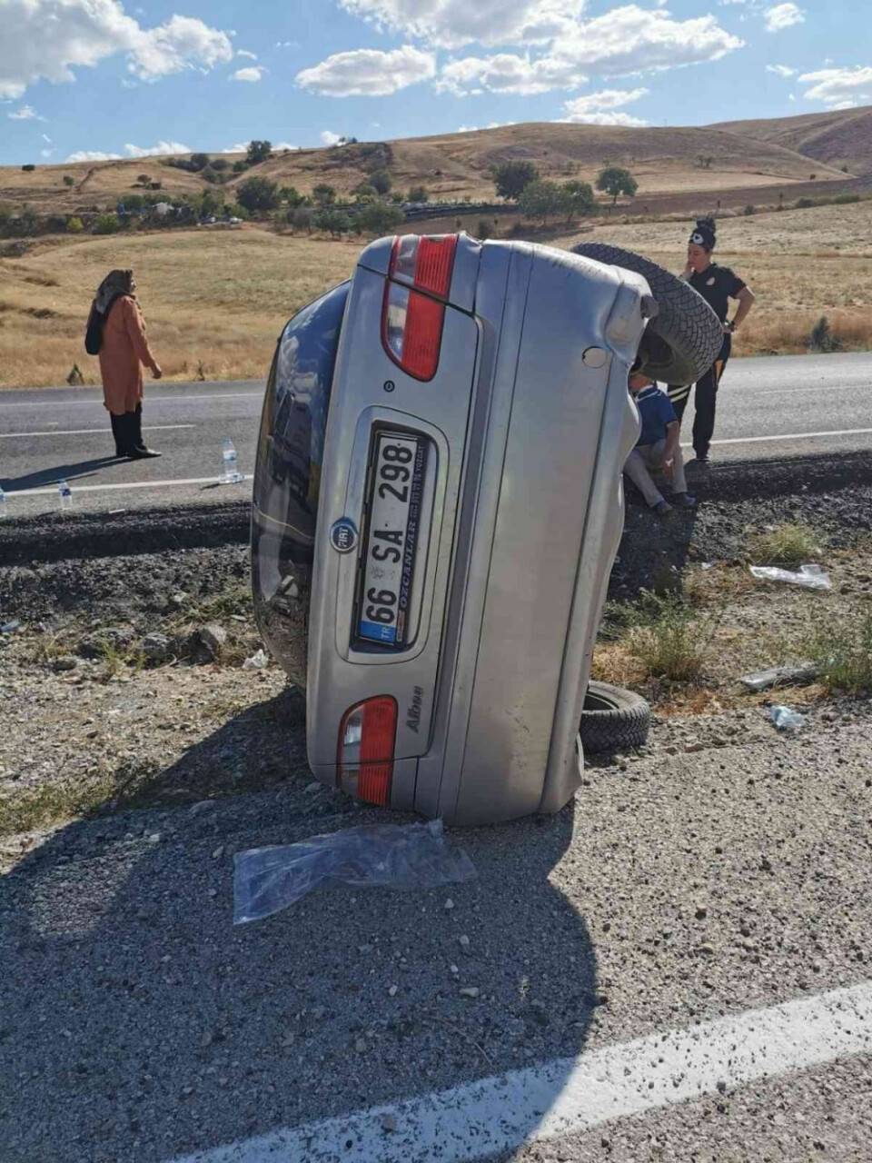 Yozgat’ta trafik kazası: 7 yaralı