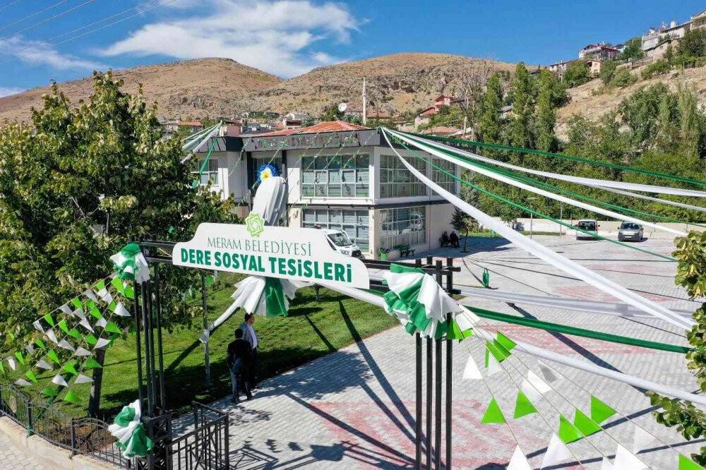 Dere Sosyal Tesisi yeni yüzü ve yeni konsepti ile hizmete açıldı