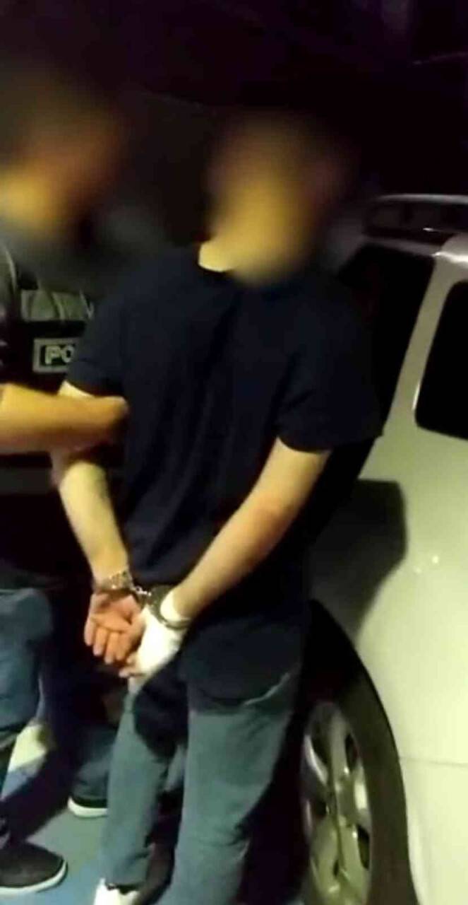 Firari şahıs film gibi operasyonla yakalandı