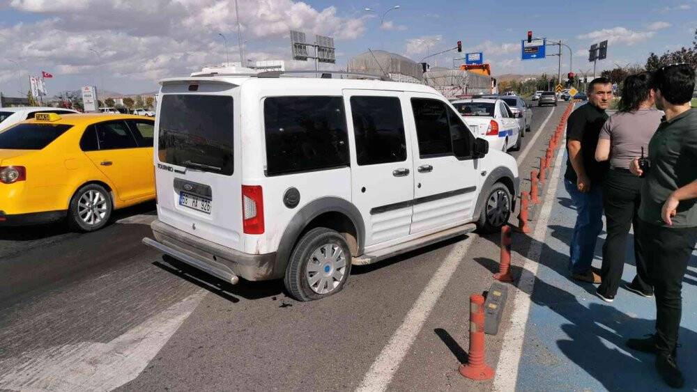Aksaray’da nefes kesen polis şüpheli kovalamacası