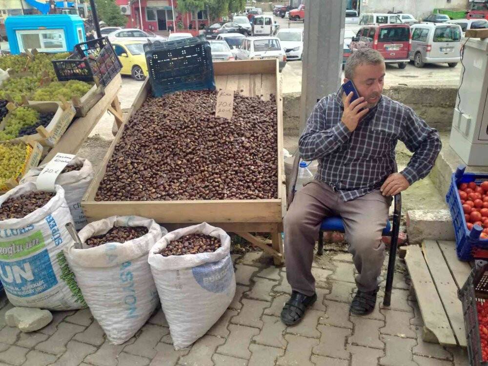 Sinop’ta kestane 70 TL