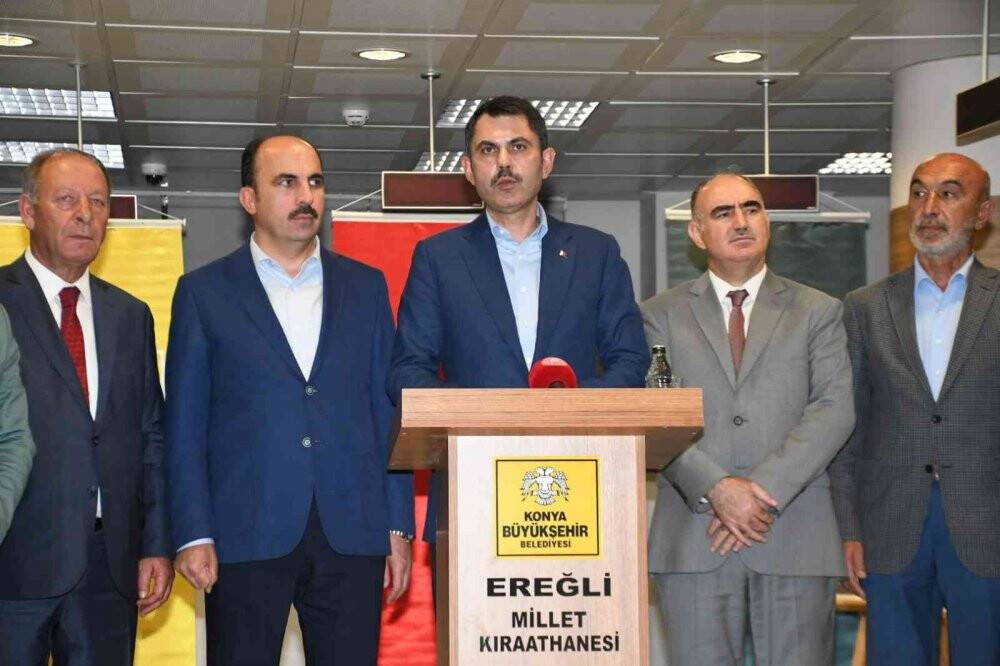 Bakan Kurum: “Onlar 6’lı masa etrafında gelecek kaygısı çekerken, biz milletimize hizmet ediyoruz”