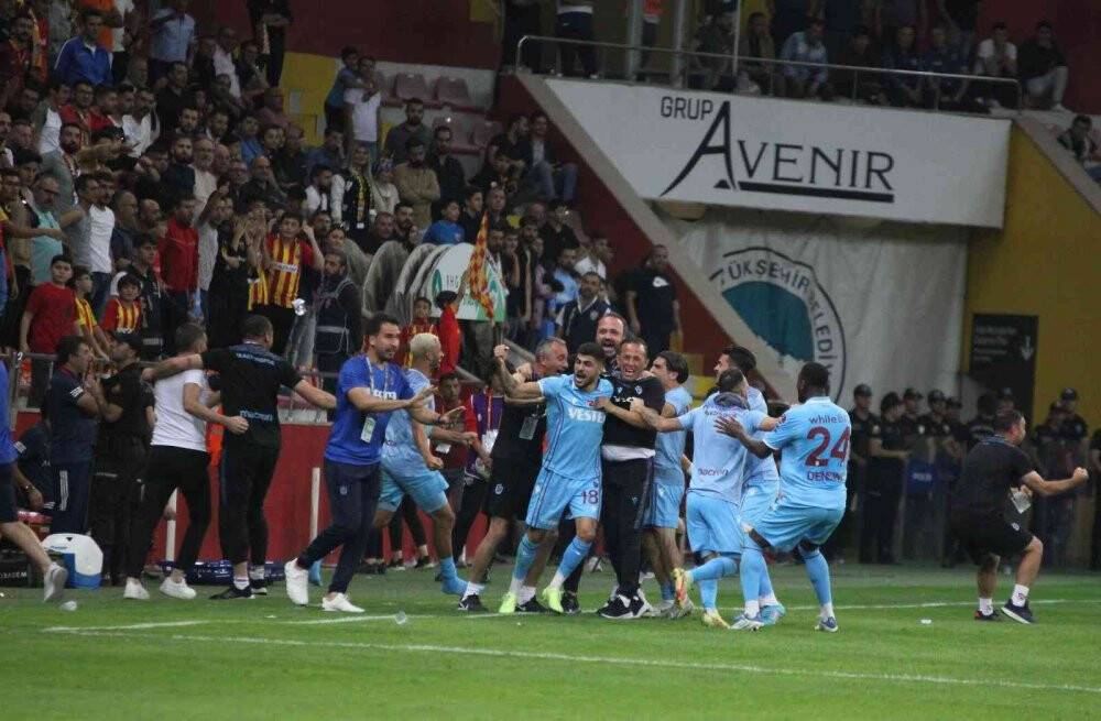 Spor Toto Süper Lig: Kayserispor: 1 - Trabzonspor: 2 (Maç sonucu)
