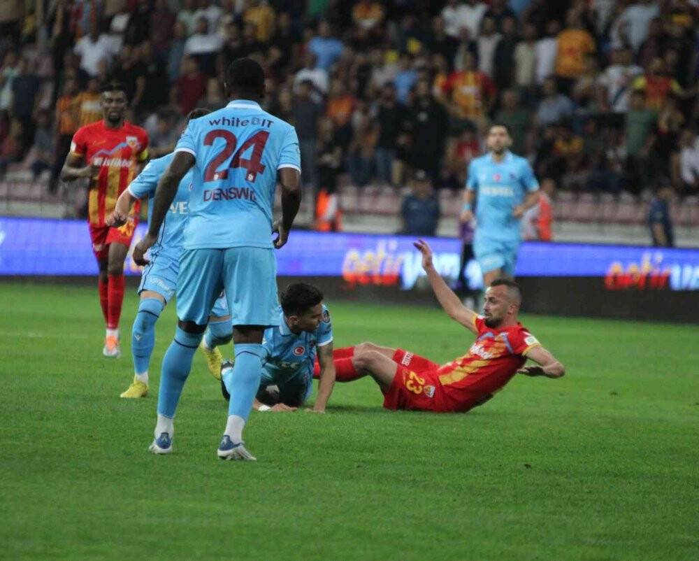 Spor Toto Süper Lig: Kayserispor: 1 - Trabzonspor: 2 (Maç sonucu)