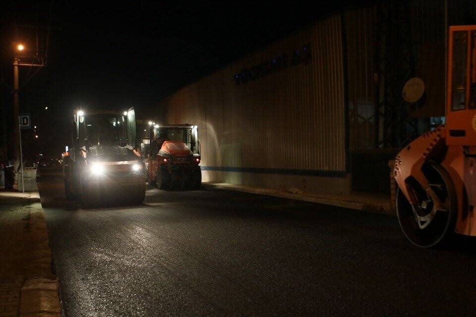 2 bin ton asfaltın kullanıldığı yol, yeni yüzüne kavuştu