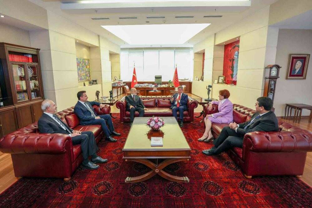 Altılı Masa’nın ikinci tur toplantısının ilki sona erdi