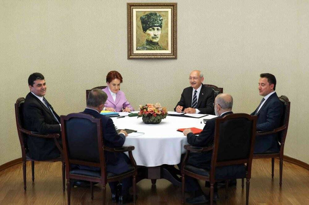 Altılı Masa’nın ikinci tur toplantısının ilki sona erdi