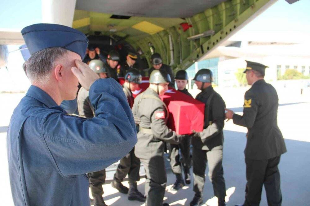 Şehit Ataş’ın naaşı memleketi Elazığ’a getirildi