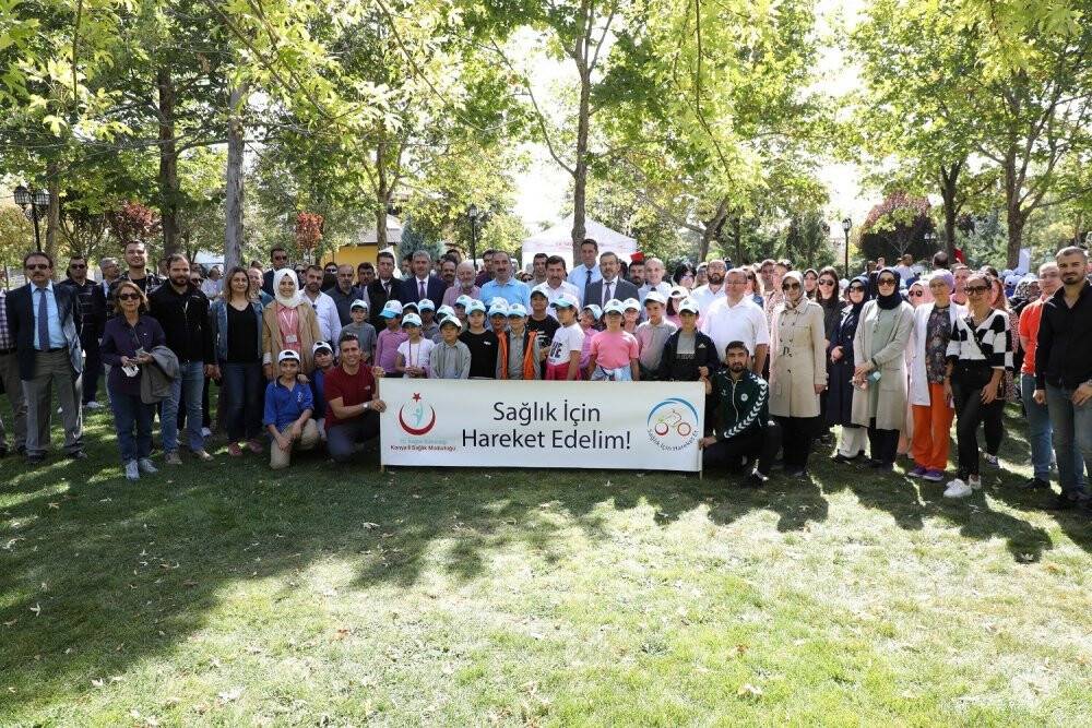 Karatay’da sağlık için yürüdüler