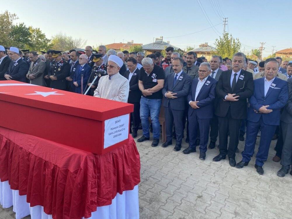 Kayserili şehide son görev