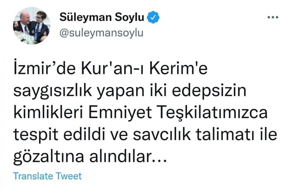 Kur’an-ı Kerim’e saldıran iki şüpheli adliyeye sevk edildi