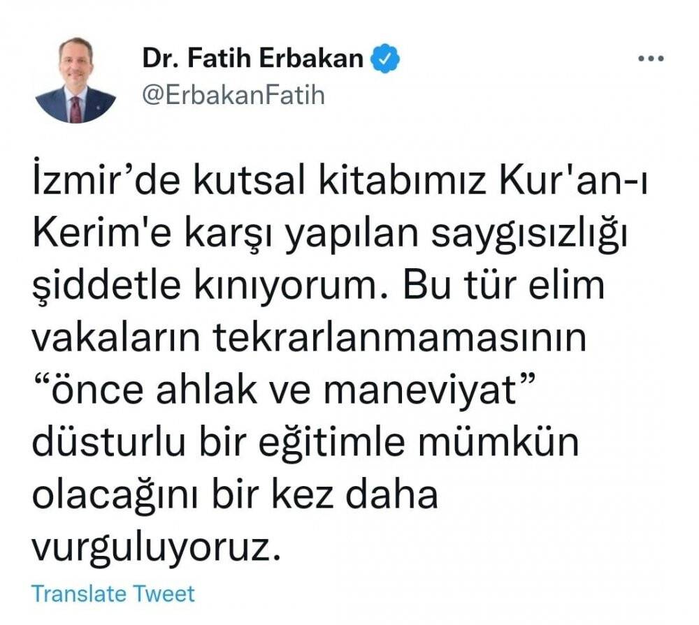 Kur’an-ı Kerim’e saldıran iki şüpheli adliyeye sevk edildi