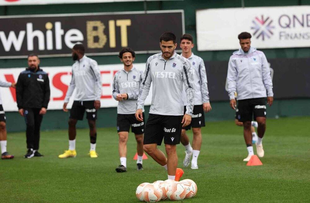 Trabzonspor, Monaco maçı hazırlıklarını sürdürdü