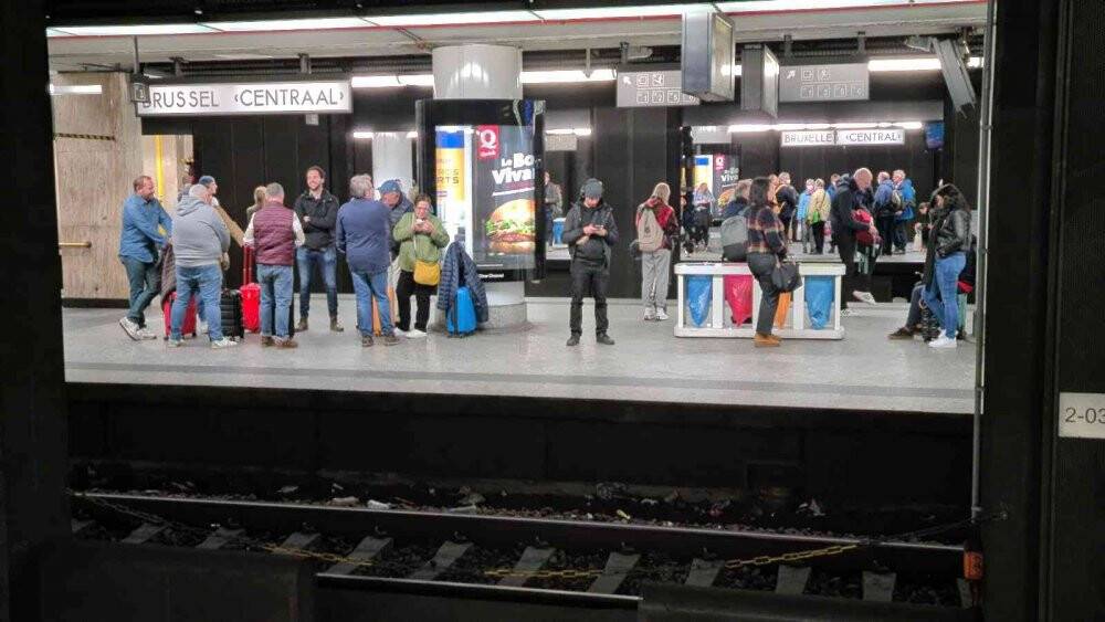 Belçika’da demiryolu çalışanları greve gitti