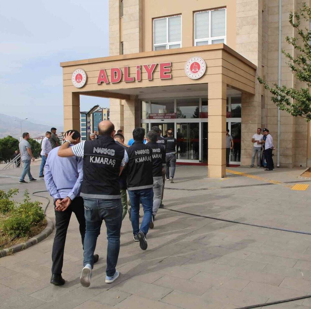 Kahramanmaraş’ta uyuşturucuya 6 tutuklama