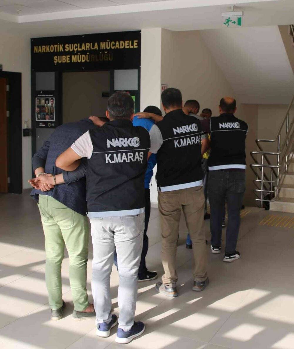Kahramanmaraş’ta uyuşturucuya 6 tutuklama