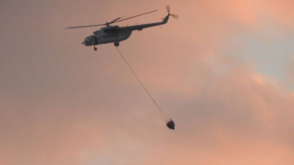 Spil Dağı’nda korkutan yangın