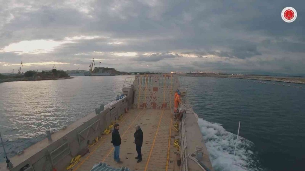 Anadolu gemisinin tank operasyonu testleri başarıyla gerçekleşti