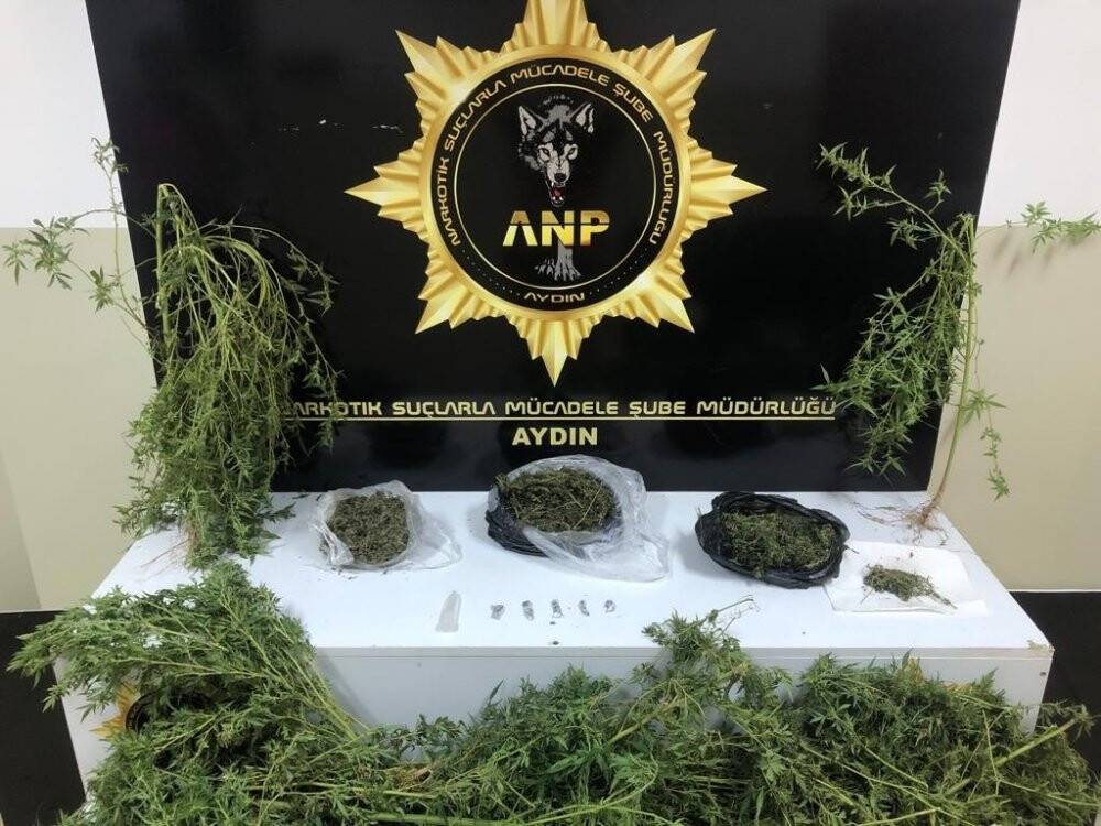 Aydın’da yarım kilo uyuşturucu ele geçirildi