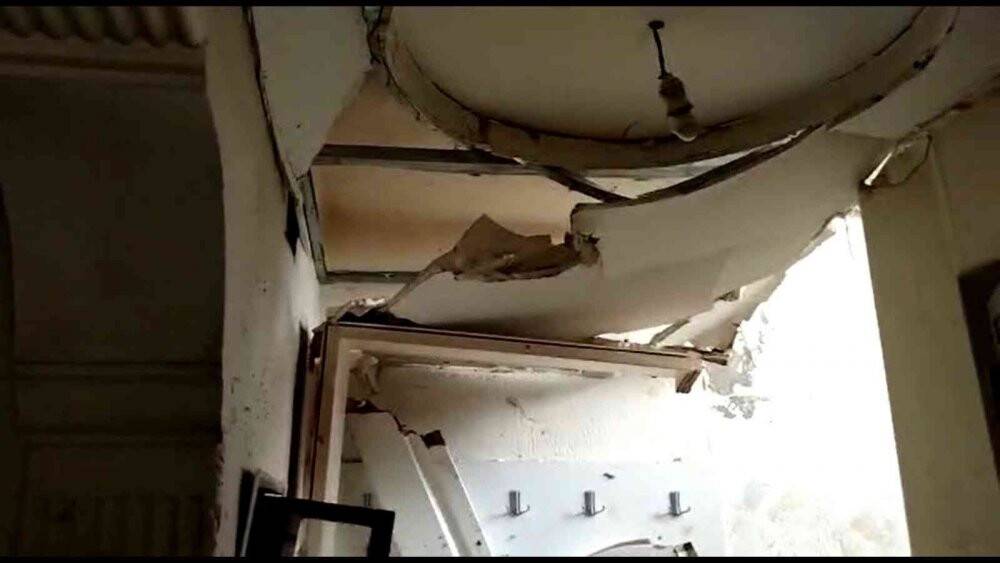 Doğalgaz patlamasında karı koca yaralandı