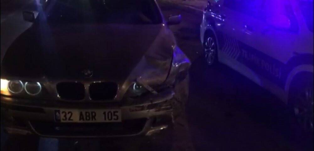 Isparta’da trafik kazası: 4 yaralı