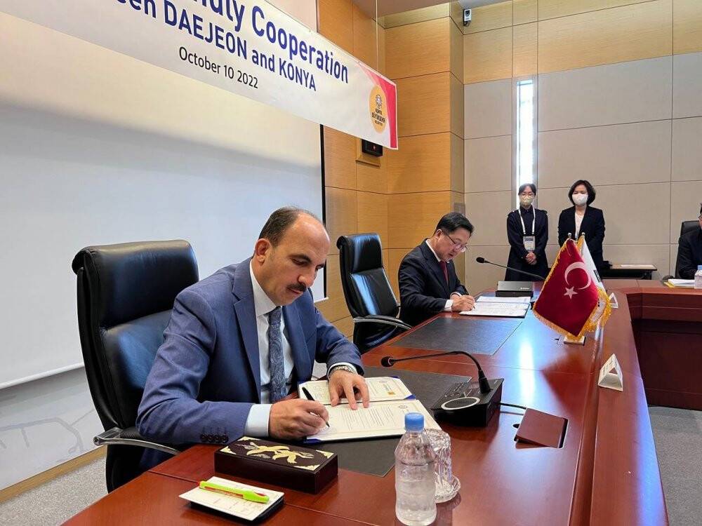 Konya, Güney Kore Daejeon ile kardeş şehir oldu