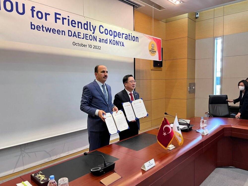 Konya, Güney Kore Daejeon ile kardeş şehir oldu