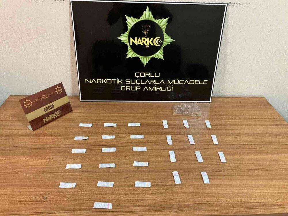 Tekirdağ’da 73 şahsa uyuşturucudan işlem yapıldı