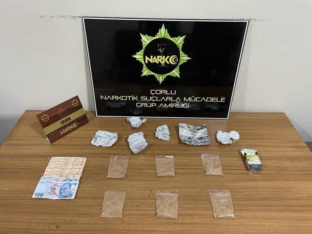 Tekirdağ’da 73 şahsa uyuşturucudan işlem yapıldı