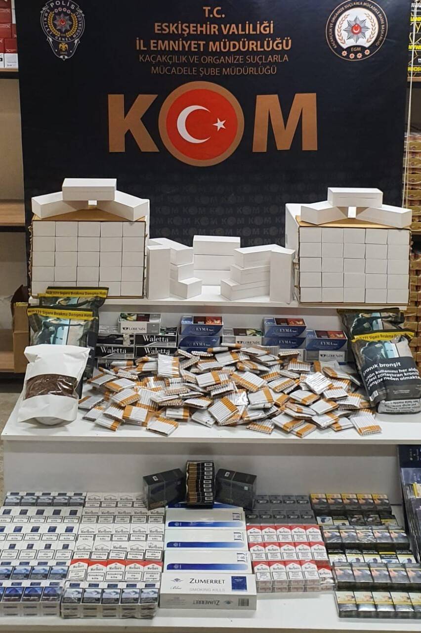 Kaçak tütün operasyonunda 6 kişi gözaltına alındı