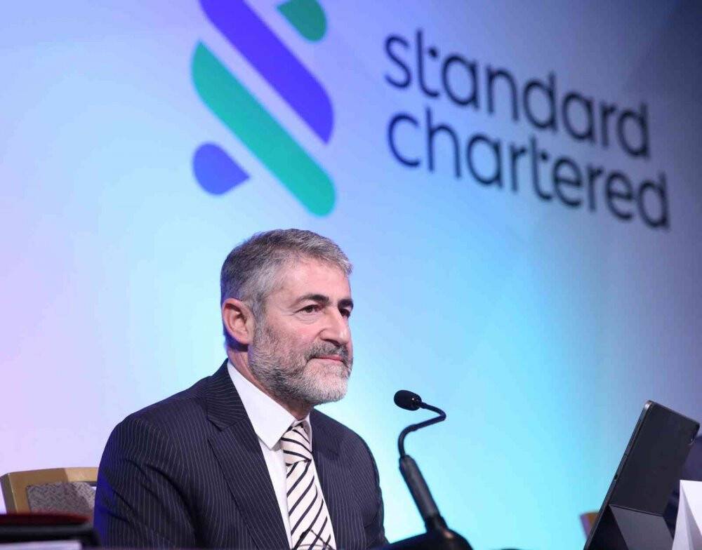 Hazine ve Maliye Bakanı Nebati, Standard Chartered organizasyonuyla düzenlenen yatırımcı forumuna katıldı