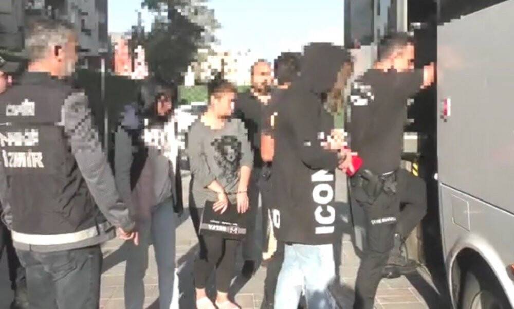 İzmir merkezli uyuşturucu tacirlerine helikopter destekli dev operasyon