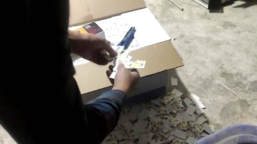 Konya’da 4 milyon 610 bin adet makaron ele geçirildi