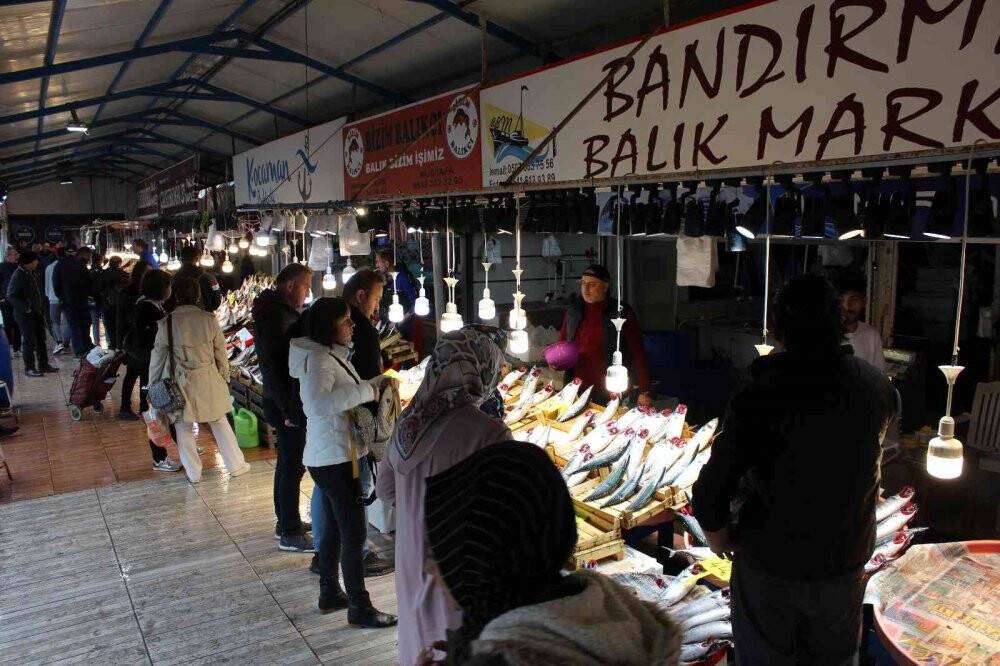 Bandırma’da palamut rekor kırdı