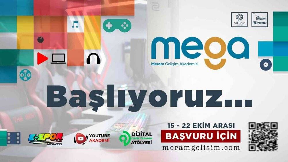 MEGA Dijital Eğitimleri için kayıtlar başladı