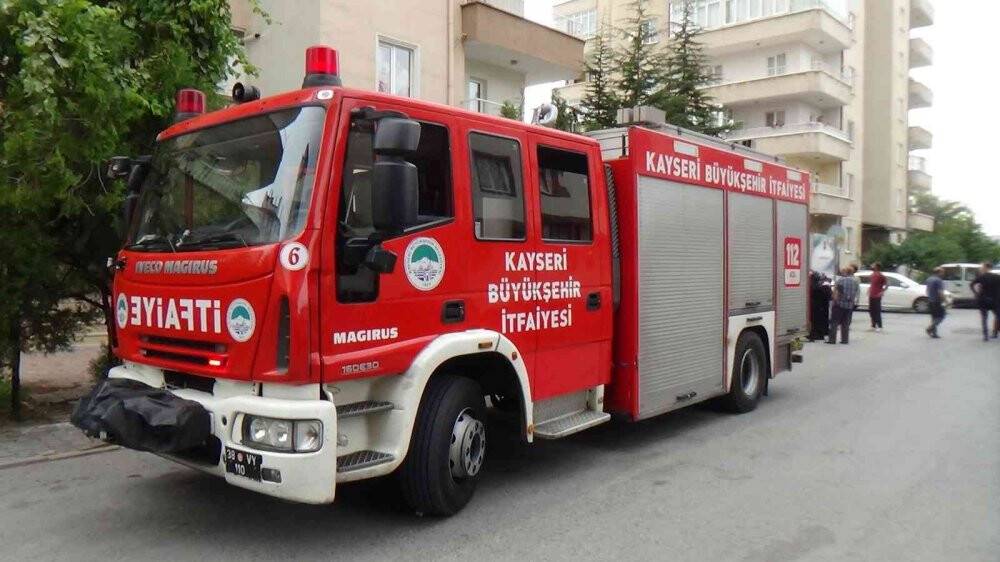 Sigara izmariti yangın çıkardı