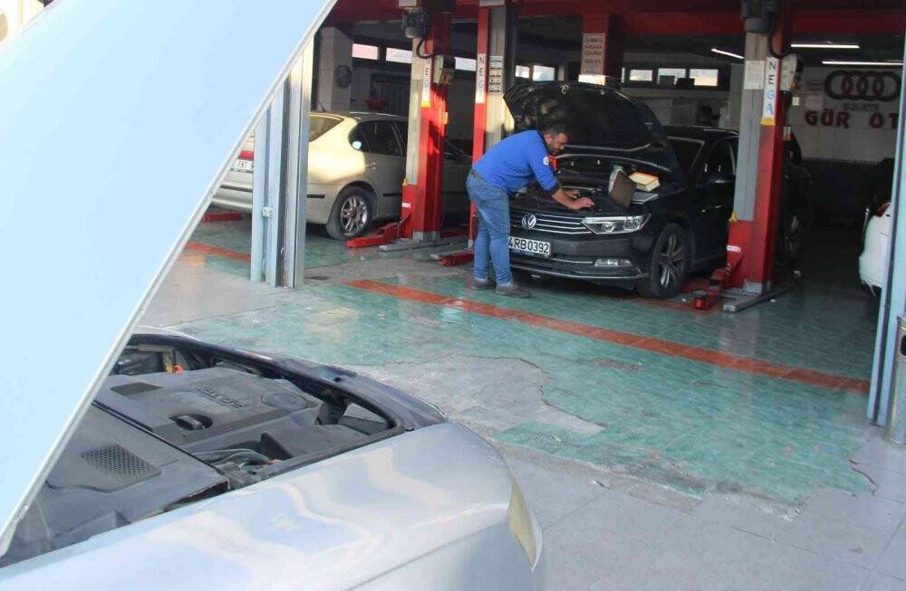 Kışlık periyodik bakımda merdiven altı ürün uyarısı