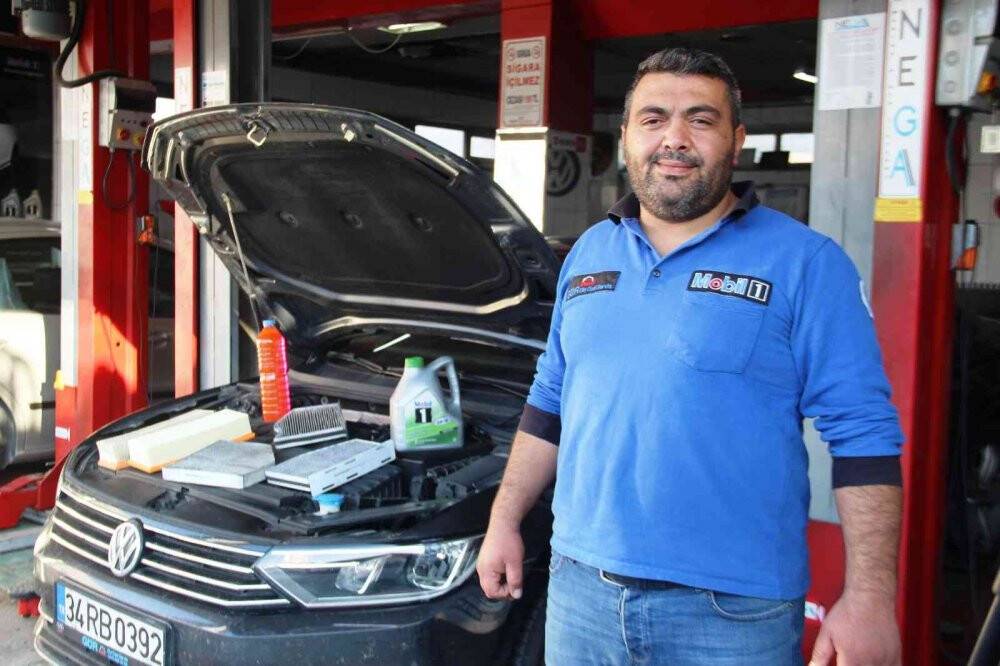 Kışlık periyodik bakımda merdiven altı ürün uyarısı